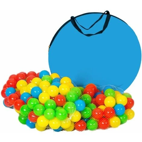 Large Play Tent With Tunnel + 200 Balls For Kids - Kids Pop Up Tent, Kids Tent, Pop Up Play Tent - Blue 7 Large Play Tent With Tunnel + 200 Balls For Kids - Kids Pop Up Tent, Kids Tent, Pop Up Play Tent - Blue - Image 5