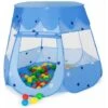 Play Tent With 100 Balls For Kids - Kids Pop Up Tent, Kids Tent, Pop Up Play Tent - Blue -Children Furniture Store 12235675 1