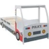 Children's Police Car Bed With Desk 90x200 Cm VidaXL -Children Furniture Store 13725317 1