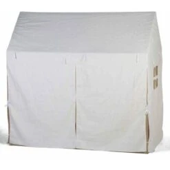 Bed House Cover 150x80x140 Cm White CHILDHOME -Children Furniture Store 15858223 5
