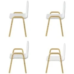 SoBuy Set Of 2 Children Chairs, Wooden Kids Children Chair Stool, Height Adjustable,KMB24-WX2 -Children Furniture Store 15935792 5
