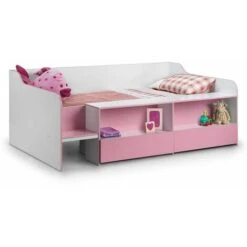 Pink Low Sleeper - Single 3ft (90cm)