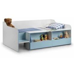 Blue Low Sleeper - Single 3ft (90cm)