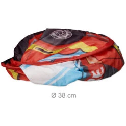 Relaxdays Fire Brigade Play Tent, Pop Up Fire Truck Playhouse, For Indoor & Outdoor Use, 70x110x70 Cm, Age 3 And Up, Red 8 Relaxdays Fire Brigade Play Tent, Pop Up Fire Truck Playhouse, For Indoor & Outdoor Use, 70x110x70 Cm, Age 3 And Up, Red -Children Furniture Store 16118769 3