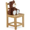 Relaxdays RUSTICO Bamboo Kids Chair, For Boy And Girls, Children's Seat, HxWxD: Ca 50 X 28.5 X 28 Cm, Brown 2 Relaxdays RUSTICO Bamboo Kids Chair, For Boy And Girls, Children's Seat, HxWxD: Ca 50 X 28.5 X 28 Cm, Brown -Children Furniture Store 16121989 1