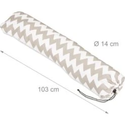 Relaxdays Teepee, Play Tent With Flooring, Includes Bag, Wigwam For Kids, HxWxD: 160 X 115 X 115 Cm, White-grey 11 Relaxdays Teepee, Play Tent With Flooring, Includes Bag, Wigwam For Kids, HxWxD: 160 X 115 X 115 Cm, White-grey -Children Furniture Store 16744513 5