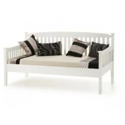 Sofa Daybed WHITE 3FT SINGLE DAYBED WITH UNDER BED GUEST TRUNDLE Bedroom Bed Living Room Sofabed WITHOUT MATTRESSES -Shaker Bed -Children Furniture Store 18677968 5