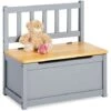 Children's Storage Bench Fenna Grey Pinolino 2 Children's Storage Bench Fenna Grey Pinolino -Children Furniture Store 19208168 1