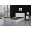 KOSY KOALA Ottoman Storage Bed Side Lift Opening White Colour (White, 4ft6 DOUBLE) -Children Furniture Store 19698553 1