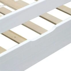 KOSY KOALA DREAMER WHITE WOOD SINGLE 3FT DAYBED WITH UNDERBED TRUNDLE 2 IN 1 DAY BED WITH 2 MATTRESSES (DAYBED AND 2 MATTRESSES) -Children Furniture Store 19698562 5