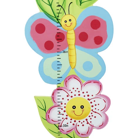 Fantasy Fields Kids Pink Wooden Growth Height Chart Girls Wall Hanging TD-0072A 6 Fantasy Fields Kids Pink Wooden Growth Height Chart Girls Wall Hanging TD-0072A - Image 4