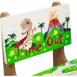 Fantasy Fields Childrens Dinosaur Kingdom Kids Wooden Time Out Chair TD-0078A -Children Furniture Store 23543803 4