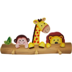 Fantasy Fields Children Sunny Safari Kids Wooden Coat Hanger Hooks TD-11637A -Children Furniture Store 23543821 4
