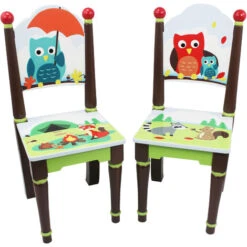 Children Furniture Store 17 Fantasy Fields Enchanted Woodland Childrens Wooden Chair Set (no Table) TD--11740
