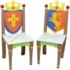 Fantasy Fields Childrens Knights & Dragons Kids Wooden Chair Set TD-11837A2 2 Fantasy Fields Childrens Knights & Dragons Kids Wooden Chair Set TD-11837A2 -Children Furniture Store 23543834 1