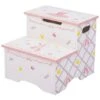 Fantasy Fields Girls Swan Lake Wooden Kids Step Stool Potty Training TD-12719A -Children Furniture Store 23543853 1