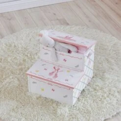 Fantasy Fields Girls Swan Lake Wooden Kids Step Stool Potty Training TD-12719A 8 Fantasy Fields Girls Swan Lake Wooden Kids Step Stool Potty Training TD-12719A -Children Furniture Store 23543853 3