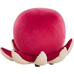 Kids Sea Animal Stool Velvet Children's Pouffe Playroom Red Octopus 11 Kids Sea Animal Stool Velvet Children's Pouffe Playroom Red Octopus -Children Furniture Store 25262339 5