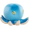 Kids Sea Animal Stool Velvet Children's Pouffe Playroom Blue Octopus -Children Furniture Store 25262357 1