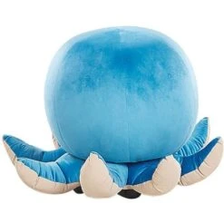 Kids Sea Animal Stool Velvet Children's Pouffe Playroom Blue Octopus 11 Kids Sea Animal Stool Velvet Children's Pouffe Playroom Blue Octopus -Children Furniture Store 25262357 5