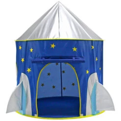 Livingandhome Children Kids Play Tent Rocket Shape Playhouse 11 Livingandhome Children Kids Play Tent Rocket Shape Playhouse -Children Furniture Store 28269478 5