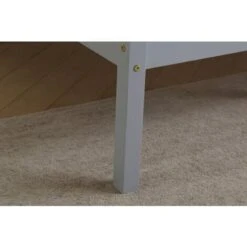 Wooden Double Grey With Oak Top Bed Frame With Mattress -Children Furniture Store 29063900 4