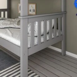 Carra Bunk Bed Grey -Children Furniture Store 29191429 3