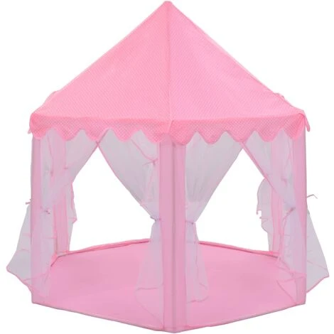 Princess Play Tent Pink 4 Princess Play Tent Pink - Image 2