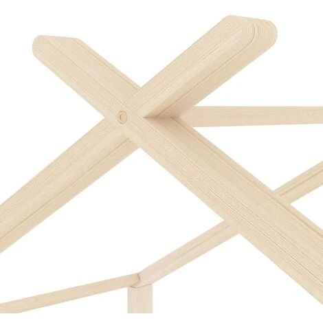 Kids Bed Frame Solid Pine Wood 70x140 Cm 7 Kids Bed Frame Solid Pine Wood 70x140 Cm - Image 5