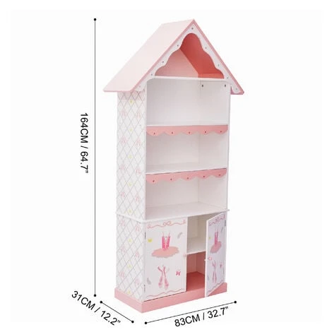 Kids Swan Lake Bookcase By Fantasy Fields Wooden Book Shelf Rack Tidy TD-12717A 6 Kids Swan Lake Bookcase By Fantasy Fields Wooden Book Shelf Rack Tidy TD-12717A - Image 4