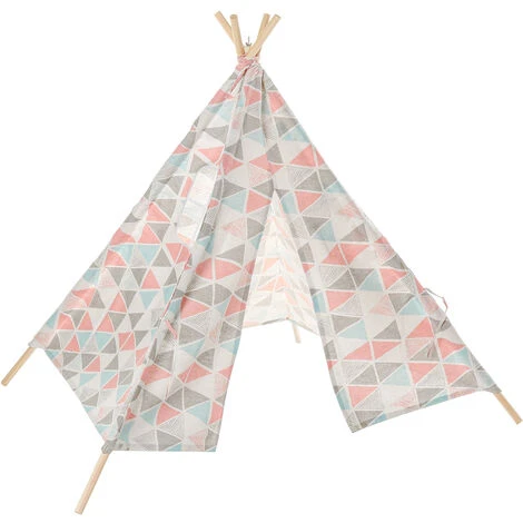 Play Tent Teepee Kids Play House Indoor Sleeping Multicolor 3 Play Tent Teepee Kids Play House Indoor Sleeping Multicolor