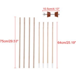 Play Tent Teepee Kids Play House Indoor Sleeping Multicolor 9 Play Tent Teepee Kids Play House Indoor Sleeping Multicolor -Children Furniture Store 36784046 3