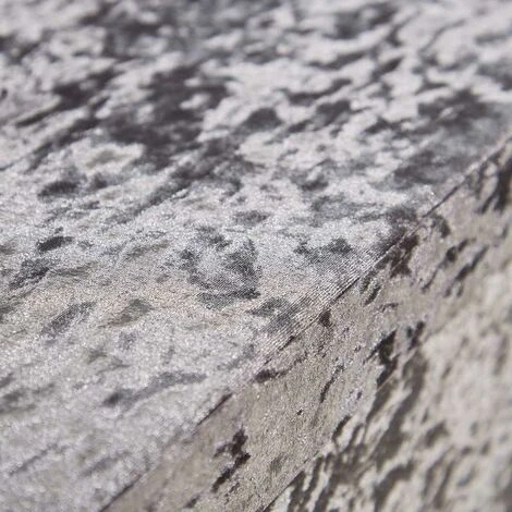 Extra Large Folding Ottoman Grey Ice Velvet Fabric Chest Storage Space Saving 4 Extra Large Folding Ottoman Grey Ice Velvet Fabric Chest Storage Space Saving - Image 2