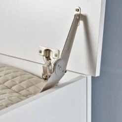 Ottoman Storage Chest White Toy Chest Bedding Or Blanket Box Large Wooden New 9 Ottoman Storage Chest White Toy Chest Bedding Or Blanket Box Large Wooden New -Children Furniture Store 36857825 3