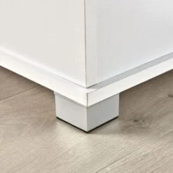 Ottoman Storage Chest White Toy Chest Bedding Or Blanket Box Large Wooden New 10 Ottoman Storage Chest White Toy Chest Bedding Or Blanket Box Large Wooden New -Children Furniture Store 36857825 4