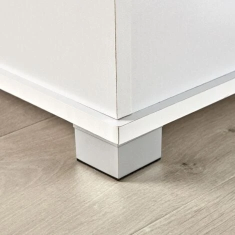 Ottoman Storage Chest White Toy Chest Bedding Or Blanket Box Large Wooden New 6 Ottoman Storage Chest White Toy Chest Bedding Or Blanket Box Large Wooden New - Image 4