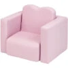 2in1 Children Sofa Multi-Functional Kids Armchair Sofa And Table-Pink -Children Furniture Store 37853674 1