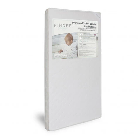 Sydney Toddler Bed With Pocket Sprung Mattress Washable Water Resistant Cover | Kids Bed And Children's Bed - Grey 4 Sydney Toddler Bed With Pocket Sprung Mattress Washable Water Resistant Cover | Kids Bed And Children's Bed - Grey - Image 2