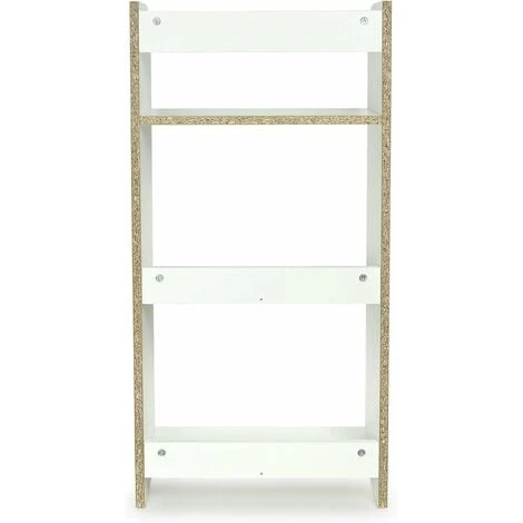 White Wooden Bookcase - 3 Shelves - Butterflies 5 White Wooden Bookcase - 3 Shelves - Butterflies - Image 3