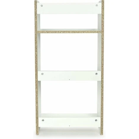 White Wooden Bookcase - 3 Shelves - Owls 5 White Wooden Bookcase - 3 Shelves - Owls - Image 3