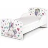 Wooden Bed For Children With A 140/70 Mattres. Unicorn UV Print.