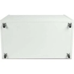 Large Wheeled Wooden Toy Box For With Stool Seat - Bear And Bees -Children Furniture Store 51194648 3