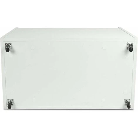 Large Wheeled Wooden Toy Box For With Stool Seat - Cat And Dog 5 Large Wheeled Wooden Toy Box For With Stool Seat - Cat And Dog - Image 3