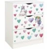 White Chest Of Drawers - ROMA - Unicorn 2 White Chest Of Drawers - ROMA - Unicorn -Children Furniture Store 51194692 1