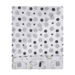 7 Piece Sydney Grey Toddler Bed Bundle With Kinder Flow Mattress Safari Friends Bedding Set | Kids Bed And Children's Bed 9 7 Piece Sydney Grey Toddler Bed Bundle With Kinder Flow Mattress Safari Friends Bedding Set | Kids Bed And Children's Bed -Children Furniture Store 51236567 4