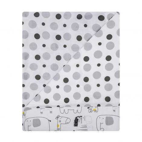 7 Piece Sydney Grey Toddler Bed Bundle With Kinder Flow Mattress Safari Friends Bedding Set | Kids Bed And Children's Bed 6 7 Piece Sydney Grey Toddler Bed Bundle With Kinder Flow Mattress Safari Friends Bedding Set | Kids Bed And Children's Bed - Image 4