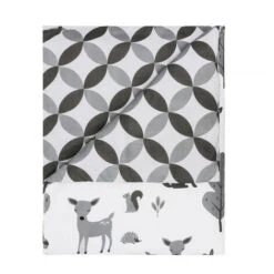 7 Piece Sydney Grey Toddler Bed Bundle With Kinder Flow Mattress Woodland Tales Bedding Set | Kids Bed And Children's Bed -Children Furniture Store 51236568 4