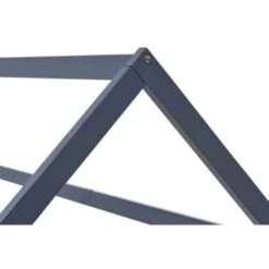 Topdeal Kids Bed Frame Grey Solid Pine Wood 70x140 Cm VDTD24206 11 Topdeal Kids Bed Frame Grey Solid Pine Wood 70x140 Cm VDTD24206 -Children Furniture Store 51867417 5