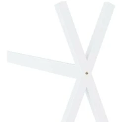 Topdeal Kids Bed Frame White Solid Pine Wood 70x140 Cm VDTD24212 11 Topdeal Kids Bed Frame White Solid Pine Wood 70x140 Cm VDTD24212 -Children Furniture Store 51867422 5