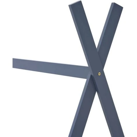 Topdeal Kids Bed Frame Grey Solid Pine Wood 70x140 Cm VDTD24215 7 Topdeal Kids Bed Frame Grey Solid Pine Wood 70x140 Cm VDTD24215 - Image 5